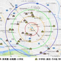 西川口周辺　学校MAP